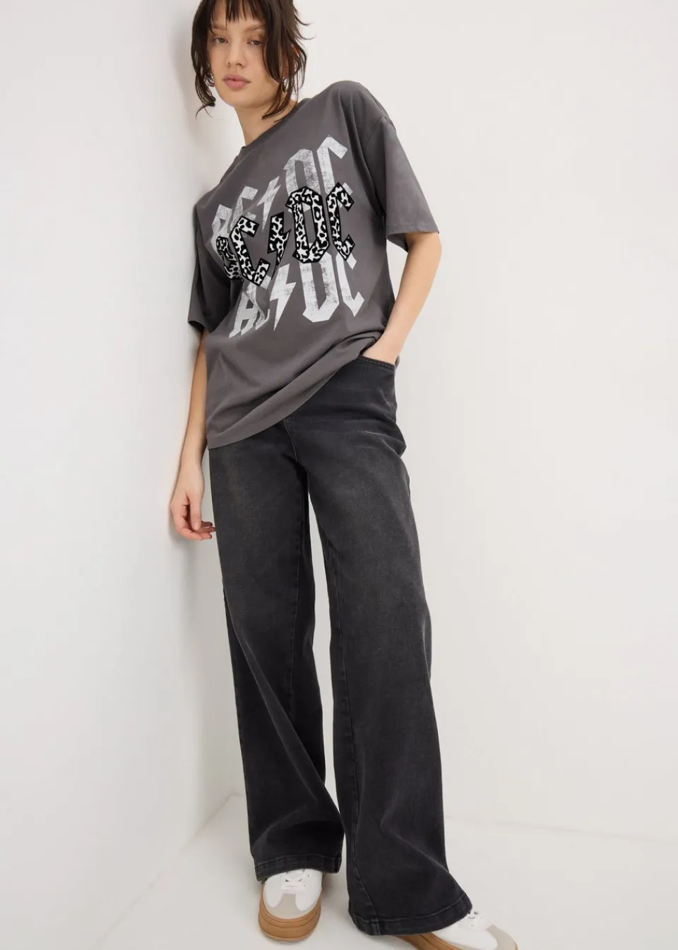 T-Shirts>ACDC Charcoal T-Shirt