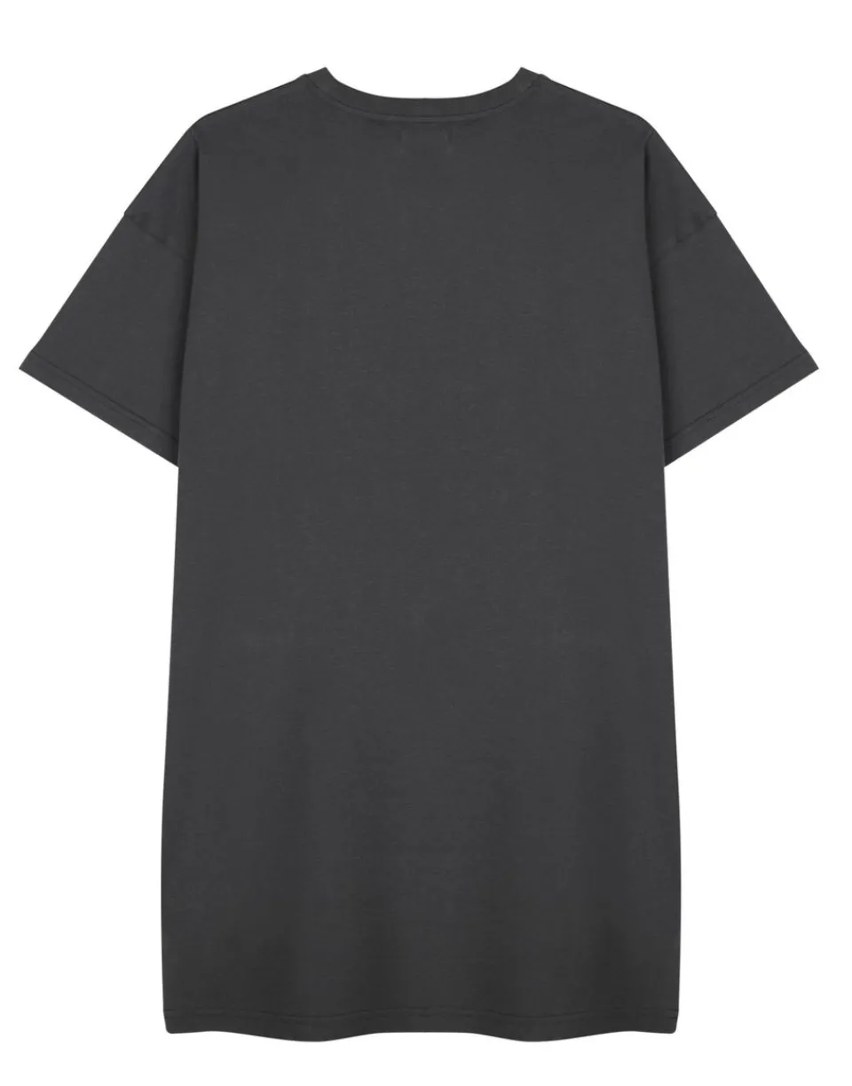 Dresses>Barbie Grey Logo T-Shirt Dress