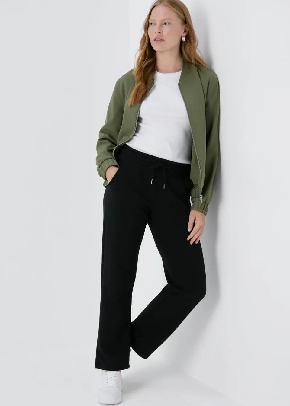 Trousers>Papaya Black Essential Jogging Bottoms