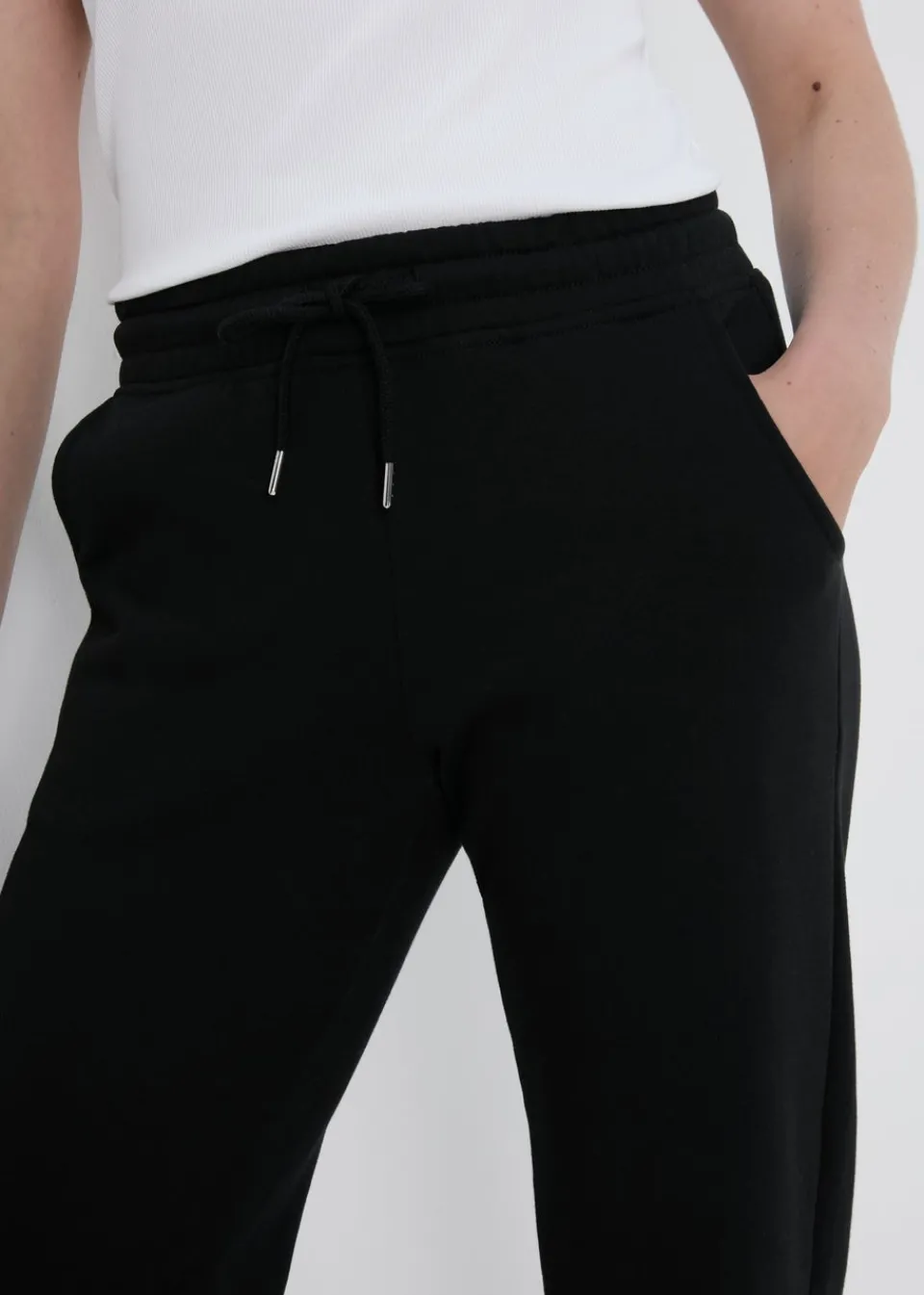 Trousers>Papaya Black Essential Jogging Bottoms