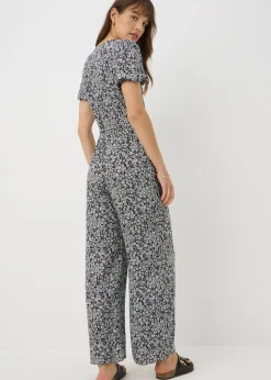 Jumpsuits & Playsuits>Papaya Black Floral Jumpsuit