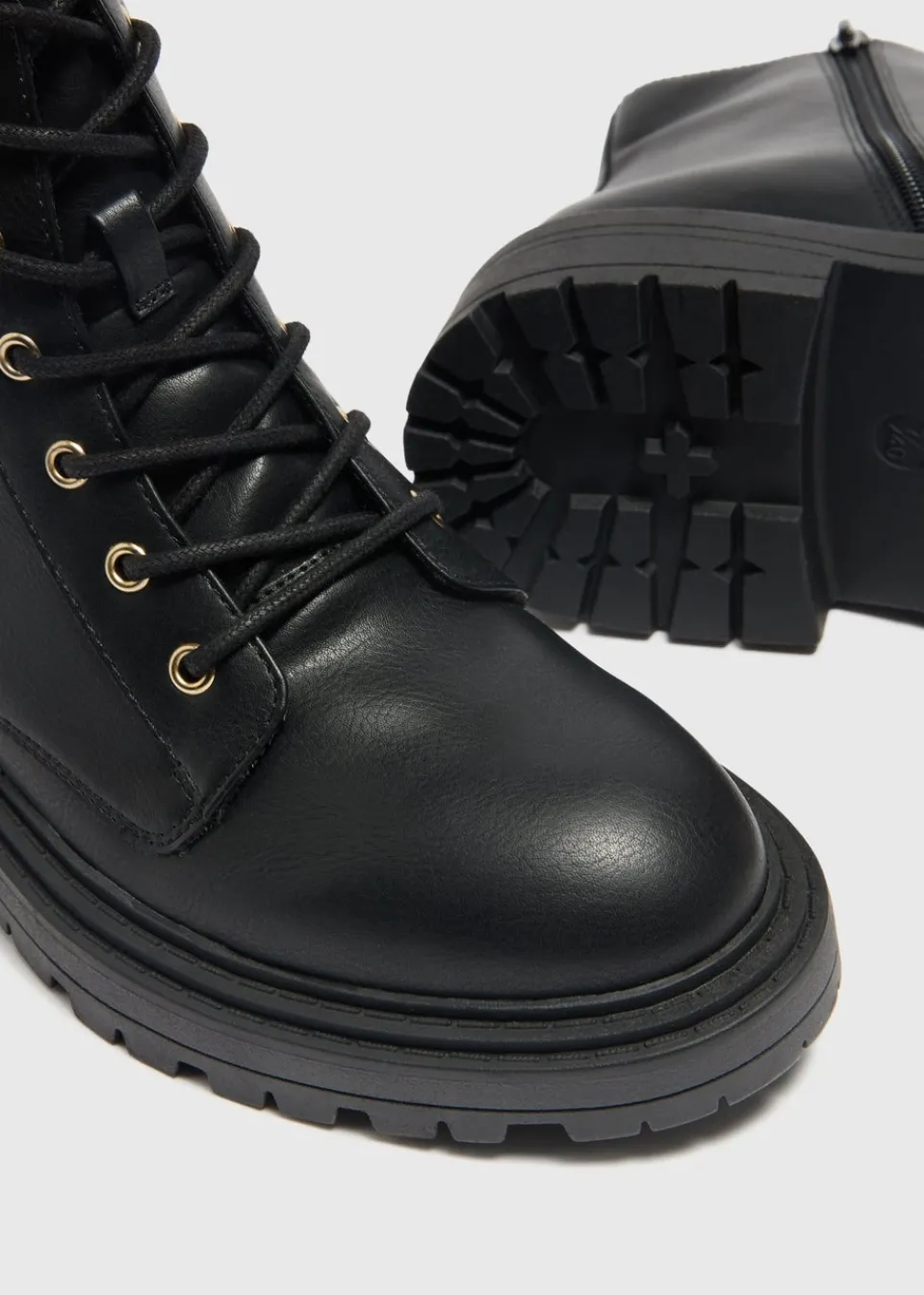 Footwear> Lace Up Boots Black