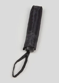 Accessories>Papaya Black Plain Umbrella