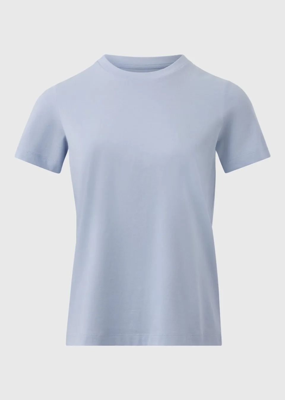T-Shirts>Papaya Blue Crew Neck T-Shirt