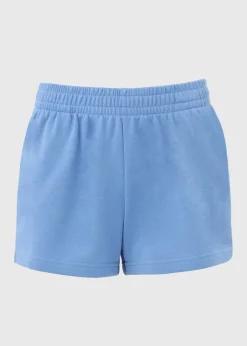 Shorts>Papaya Blue Jersey Shorts