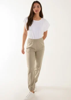 Trousers>Blue Vanilla Stone Cuff Trousers