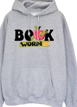 Loungewear>Brands In Grey World Book Day Book Worm Heather Hoodie