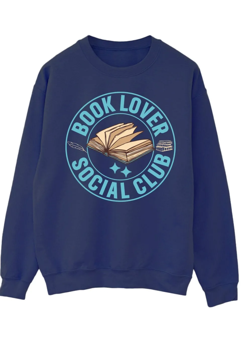 Tops>Brands In Navy World Book Day Book Lover Sweatshirt