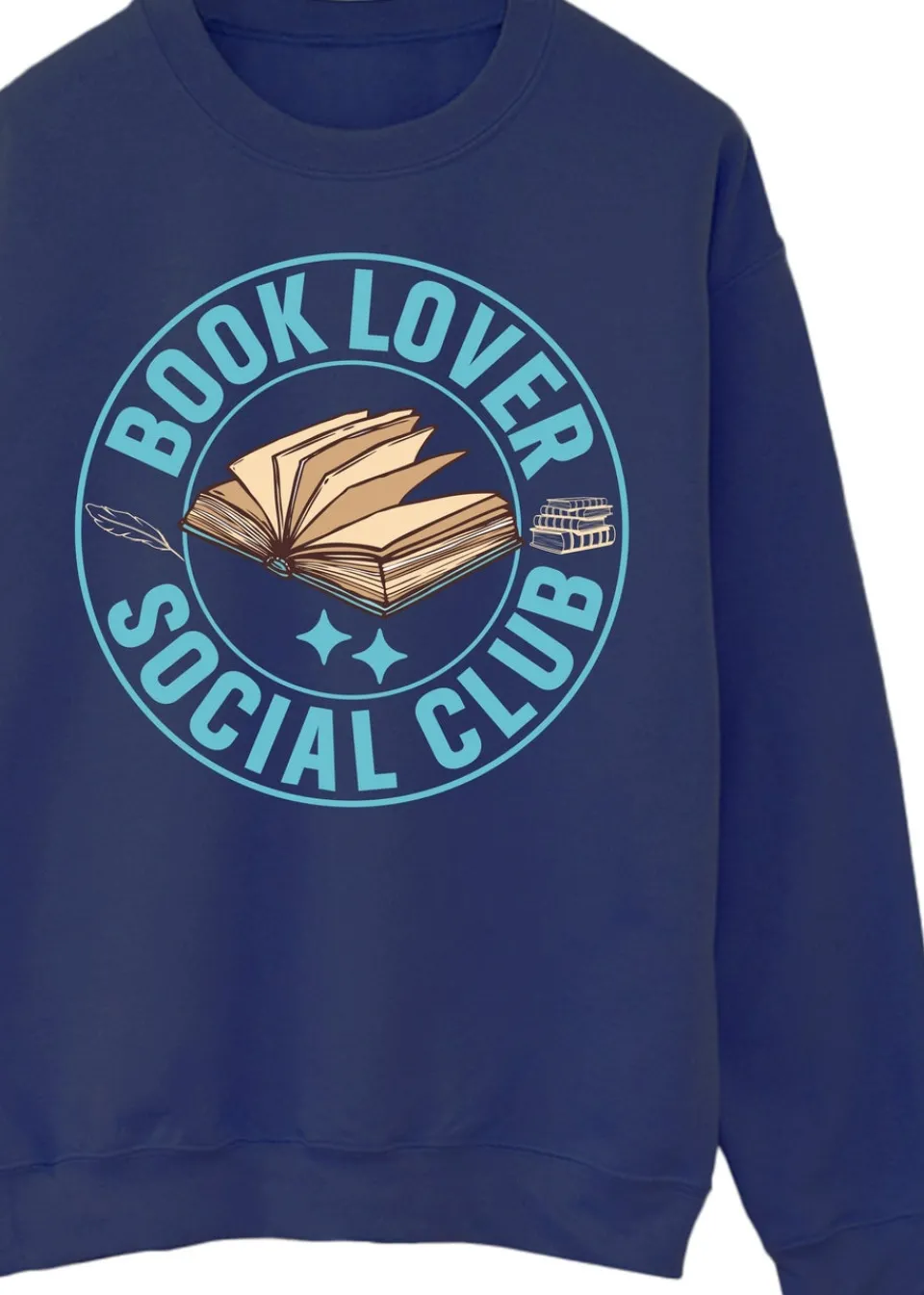Tops>Brands In Navy World Book Day Book Lover Sweatshirt