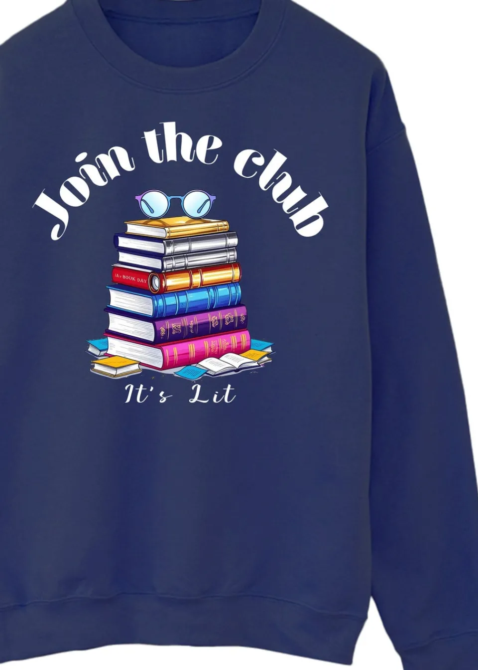 Tops>Brands In Navy World Book Day Join The Club Sweatshirt