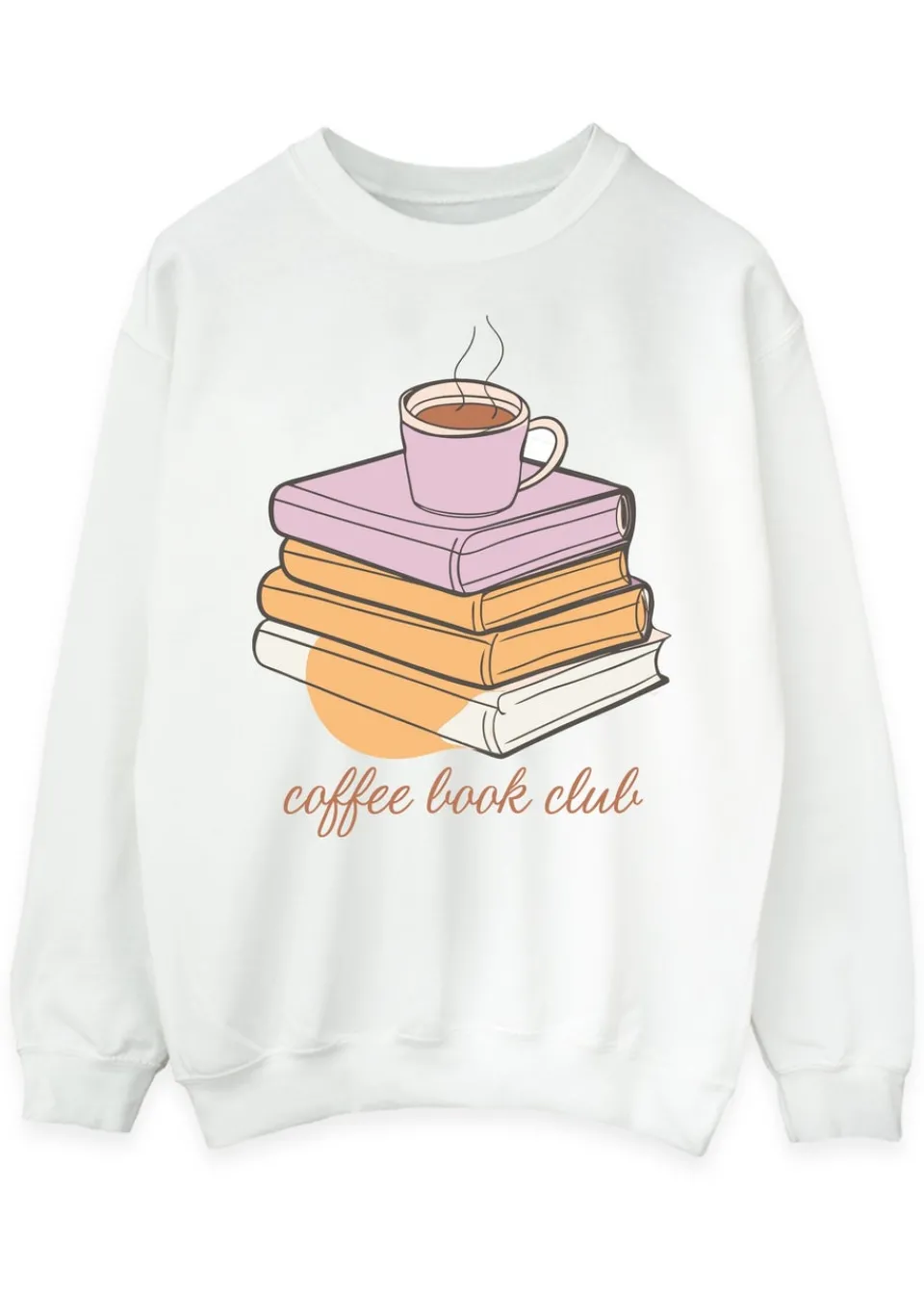 Loungewear>Brands In White World Book Day Coffee Book Club Sweatshirt