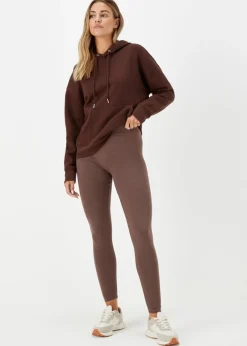 Loungewear>Papaya Cotton Leggings Brown