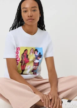 T-Shirts>Clueless White As If T-Shirt