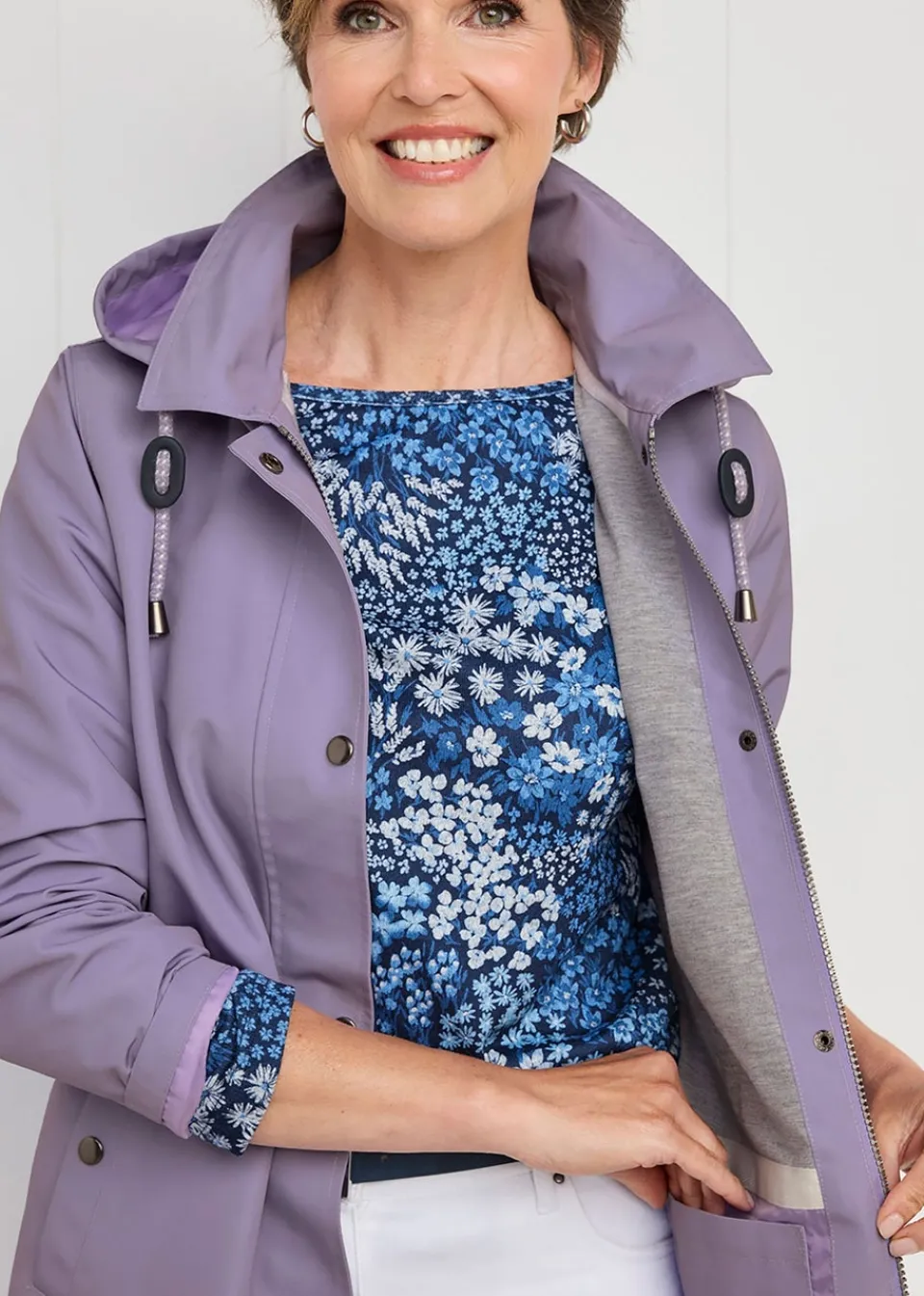 Coats & Jackets>Cotton Traders Light Crocus Weatherproof Jacket