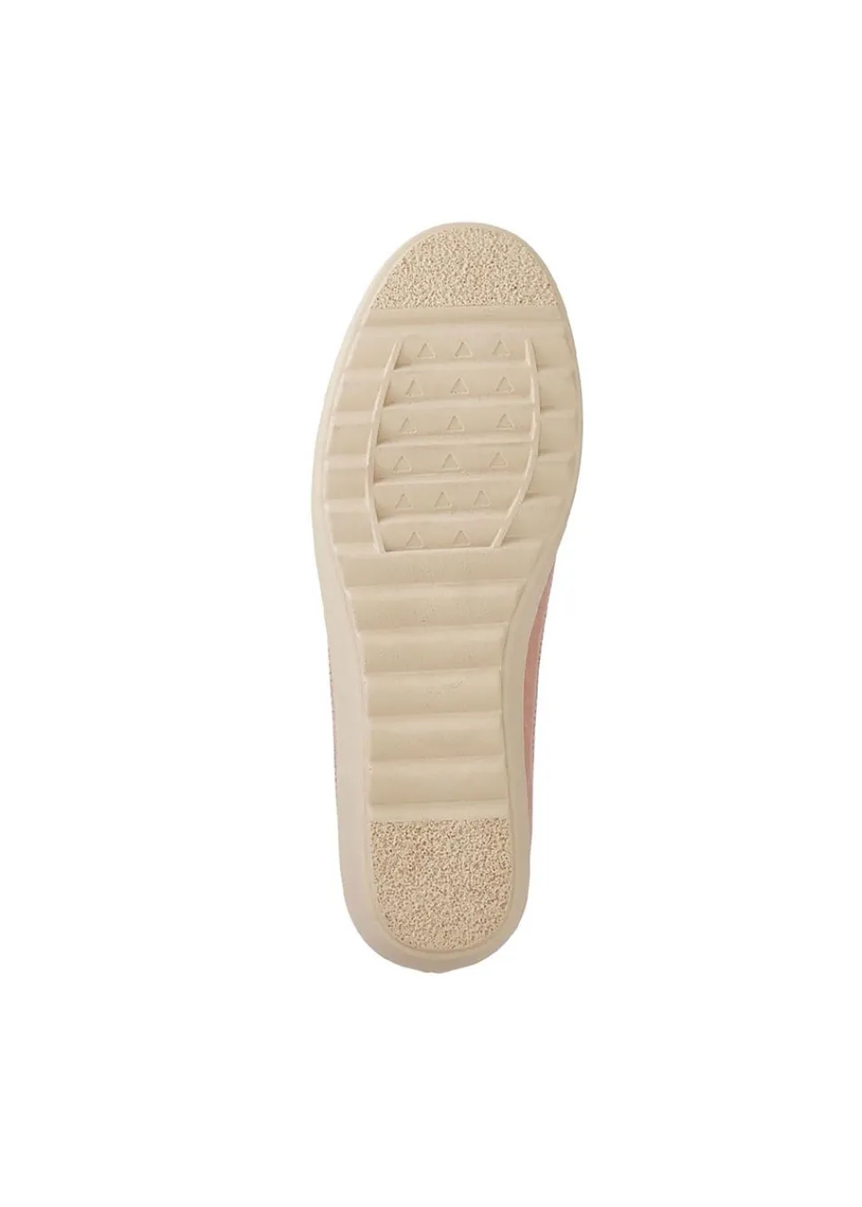 Footwear>Cotton Traders Pale Pink Soft Step Elasticated Slip On Shoes