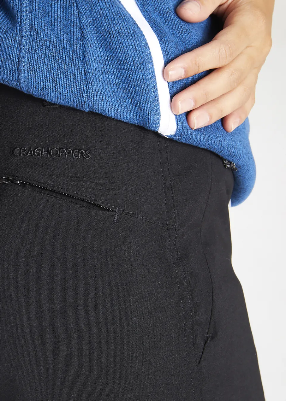 Trousers>Craghoppers Black Kiwi Pro Trouser