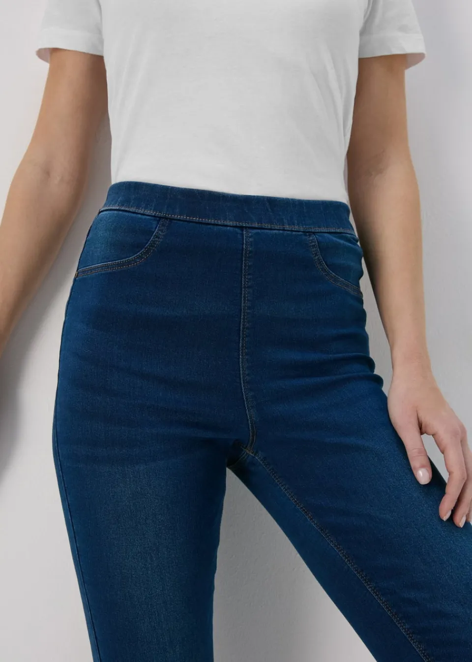 Jeans & Jeggings>Papaya Denim Dark Wash Rosie Jeggings
