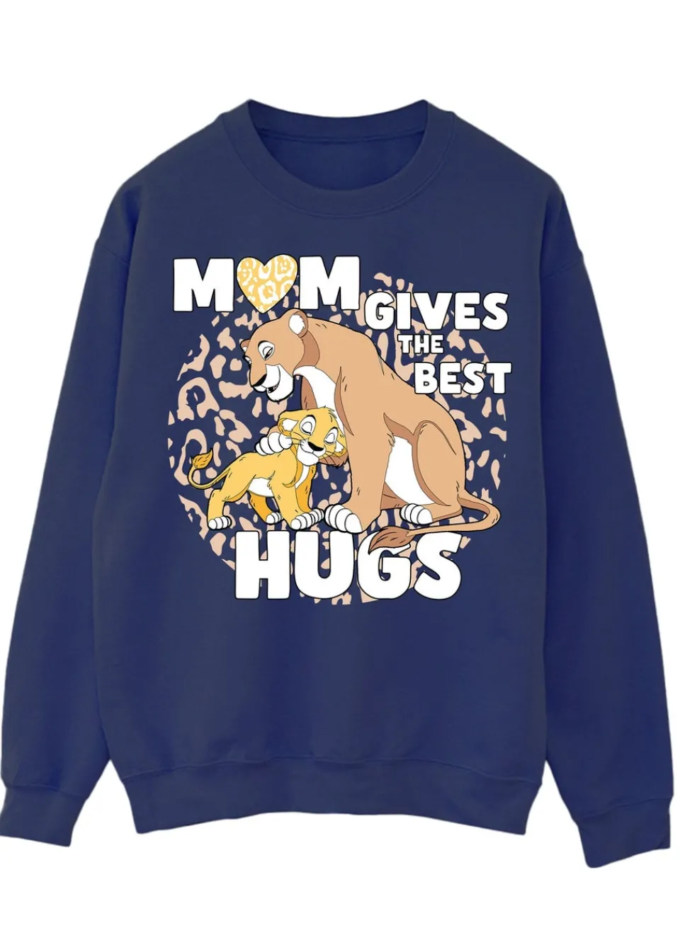 Loungewear>Disney Lion King Mum Hugs Navy Sweatshirt