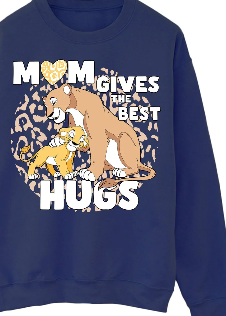 Loungewear>Disney Lion King Mum Hugs Navy Sweatshirt