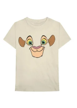 T-Shirts>Disney Natural Lion King Nala Print Cotton T-Shirt