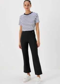 Trousers>Et Vous Rib Trousers Navy