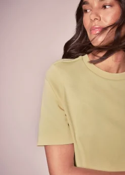 T-Shirts>Et Vous Yellow T-Shirt