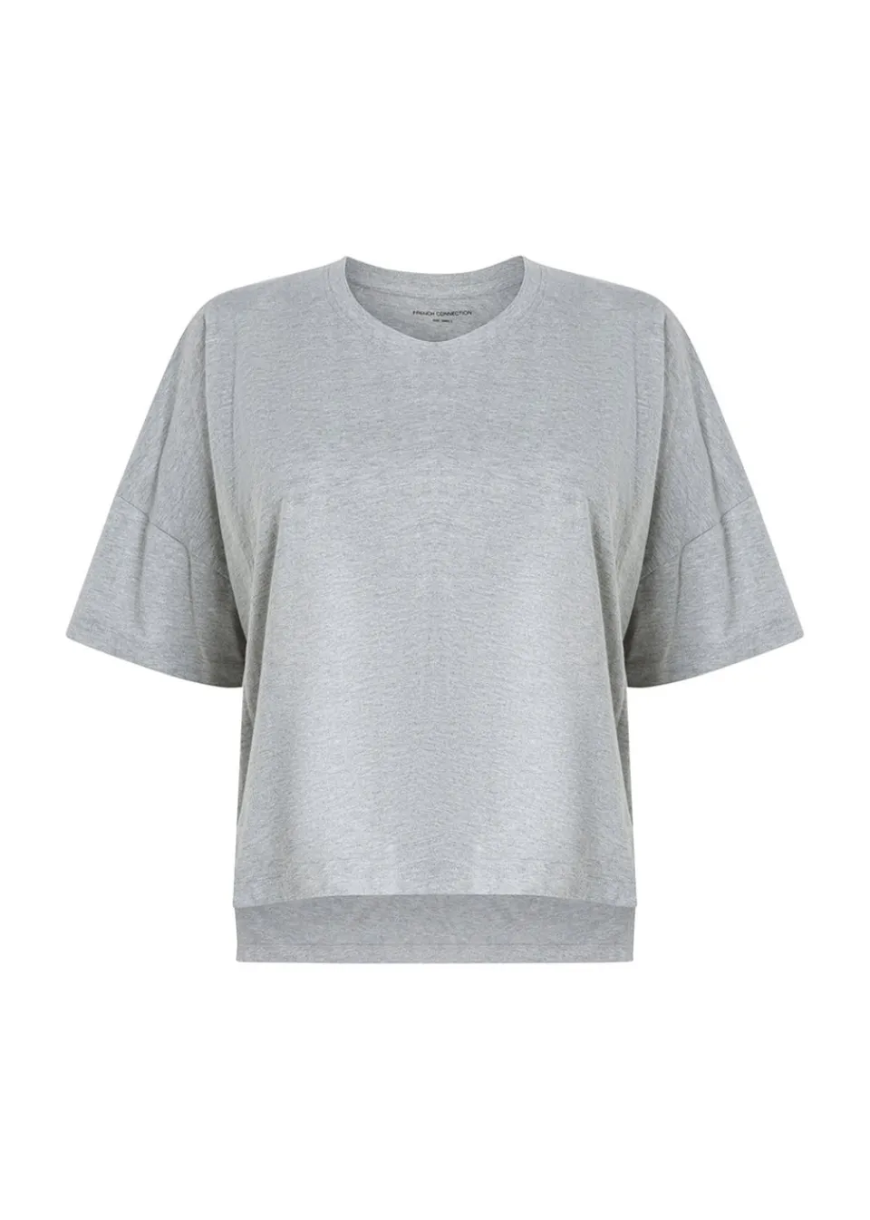 T-Shirts>French Connection Black 3-Pack Cotton Crew Neck Boxy Fit Short Sleeve T-Shirts