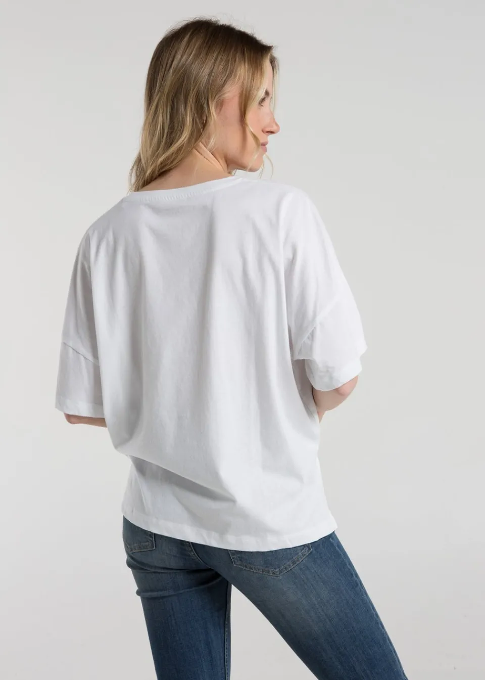 T-Shirts>French Connection Navy 3-Pack Cotton Crew Neck Boxy Fit Short Sleeve T-Shirts