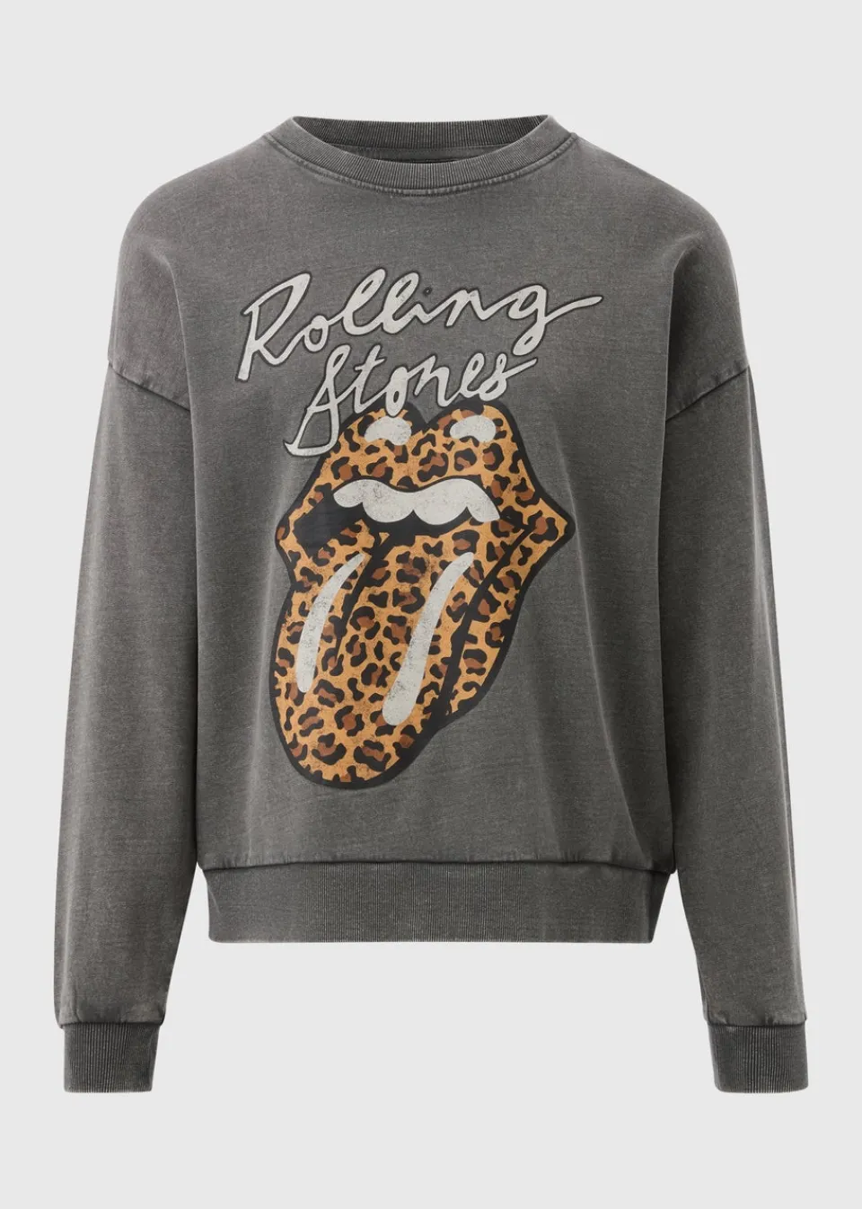 Tops>Rolling Stones Grey Sweatshirt