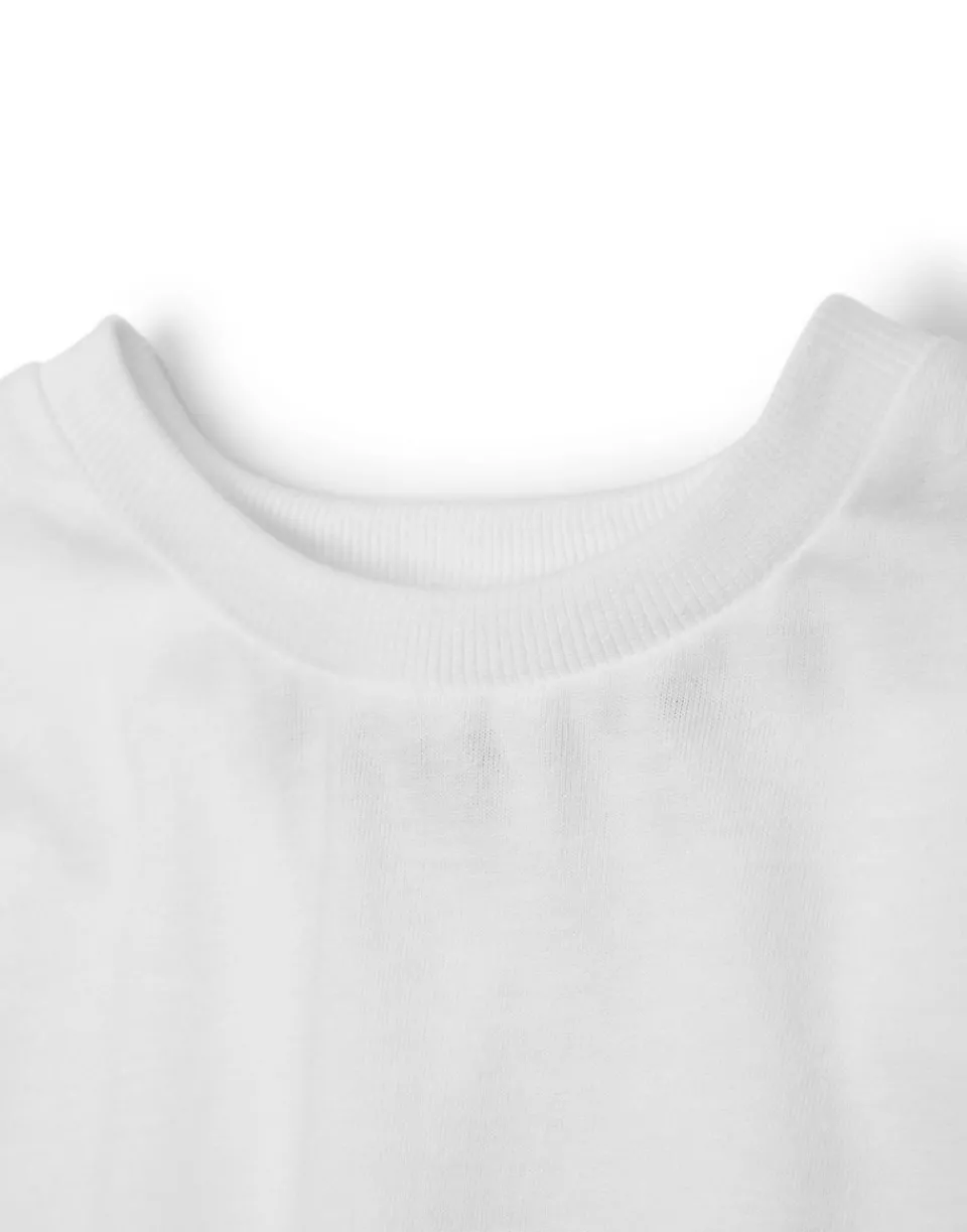 T-Shirts>Hello Kitty Kuromi Heart Kids White T-Shirt (3-14 Years)