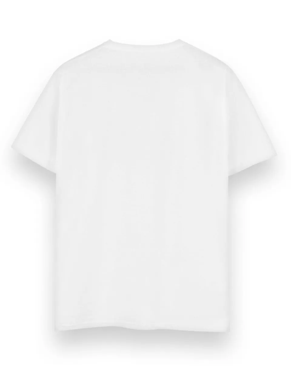 T-Shirts>Hello Kitty White Classic Short Sleeved T-Shirt
