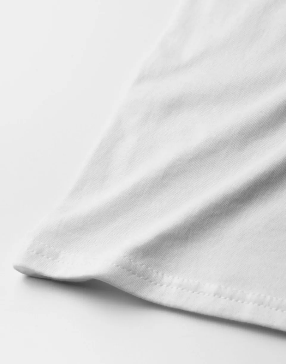 T-Shirts>Hello Kitty White Classic Short Sleeved T-Shirt