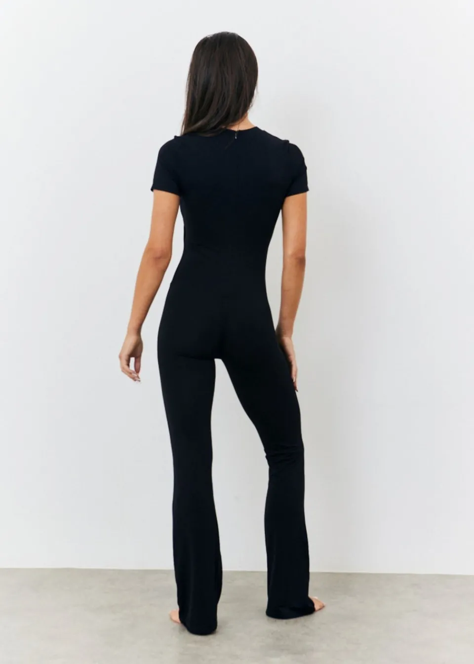 Jumpsuits & Playsuits>In The Style Black Jumpsuit