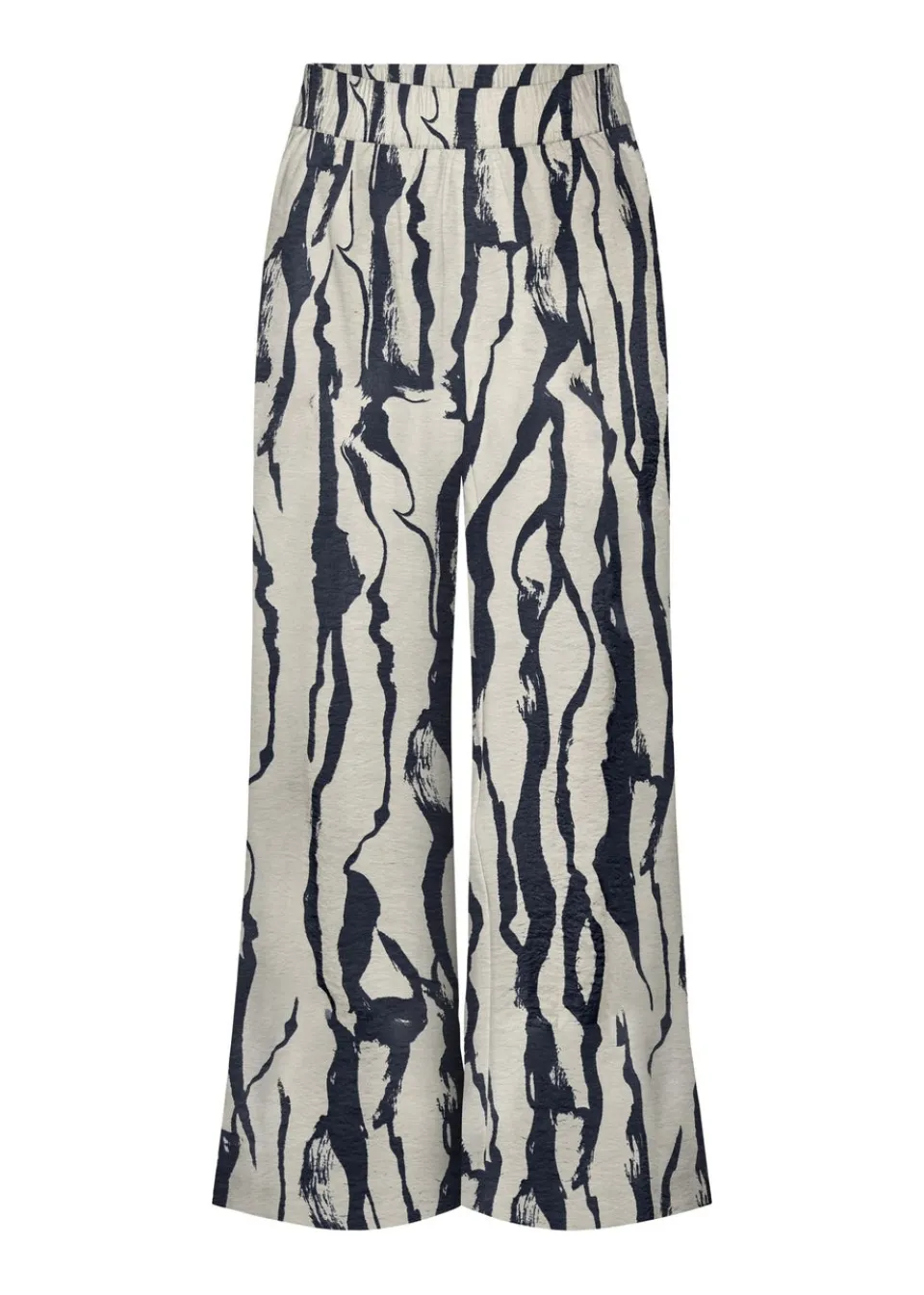 Trousers>JDY Cream Abstract Camille Trousers