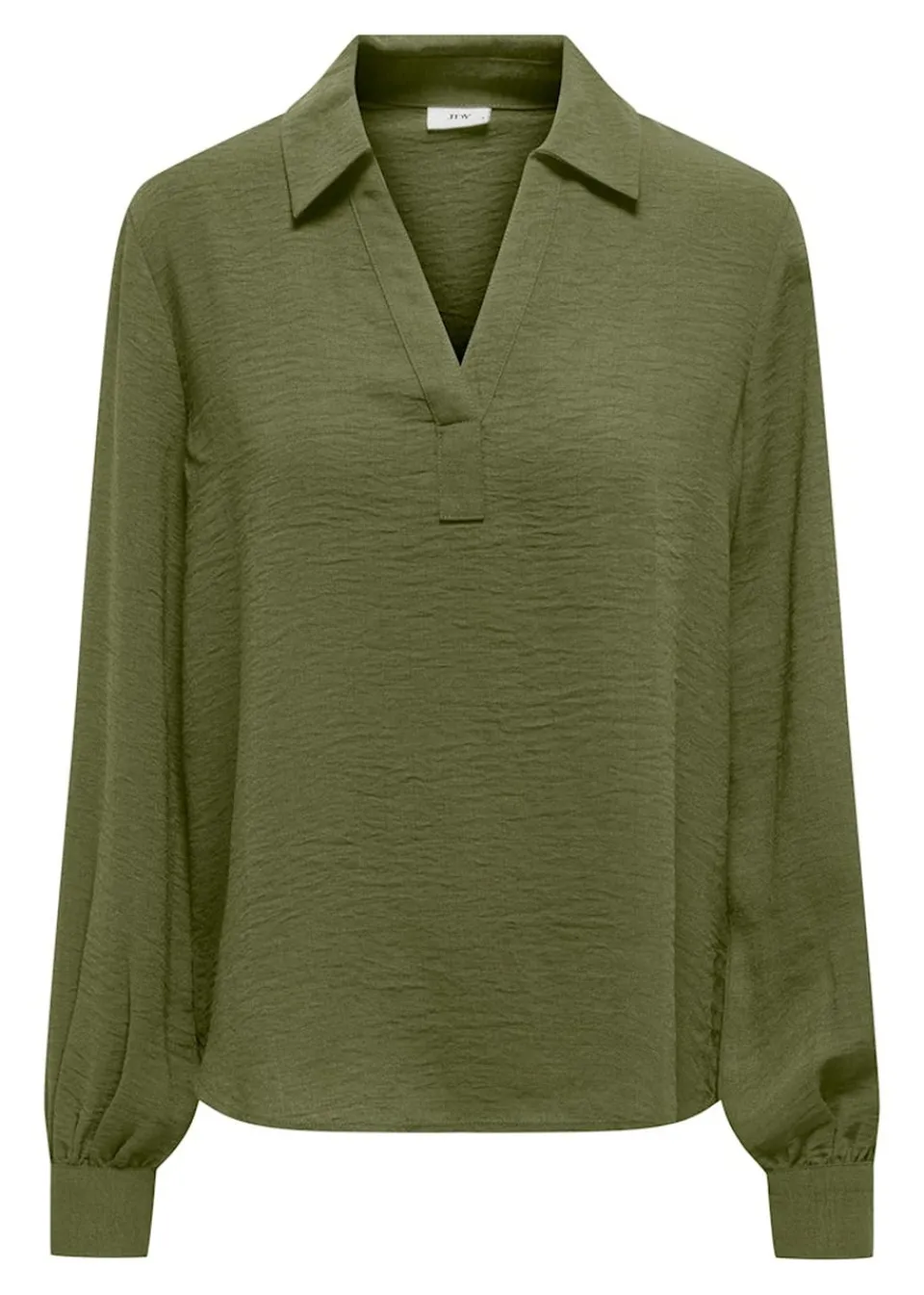Tops>JDY Green Long Sleeve Blouse