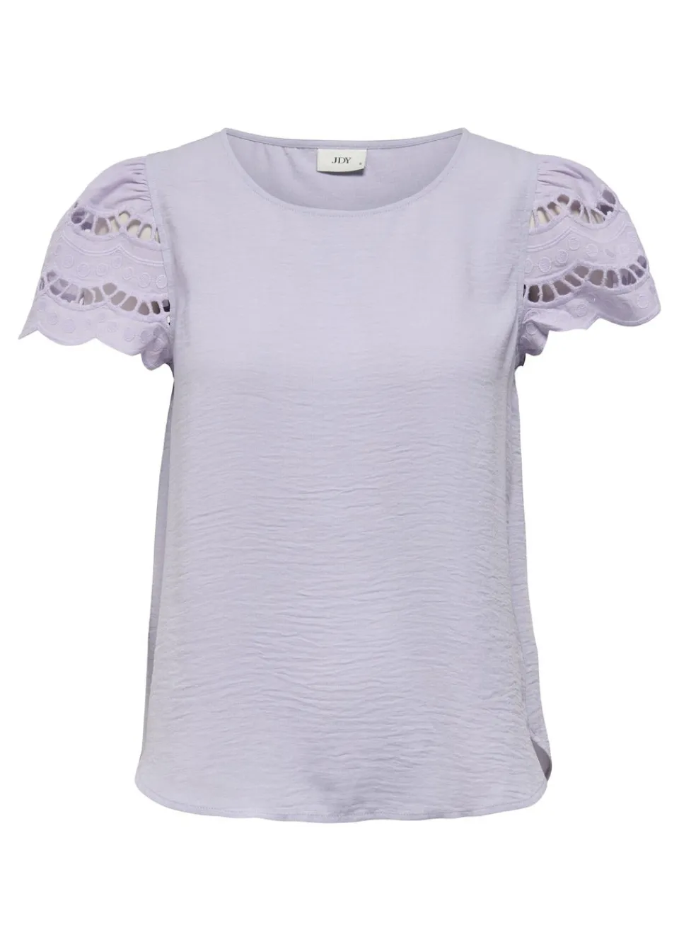 T-Shirts>JDY Lilac Sleeve Detail T-Shirt