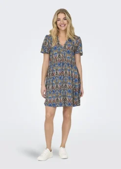 Dresses>JDY Multicolour Patterned Smock Dress