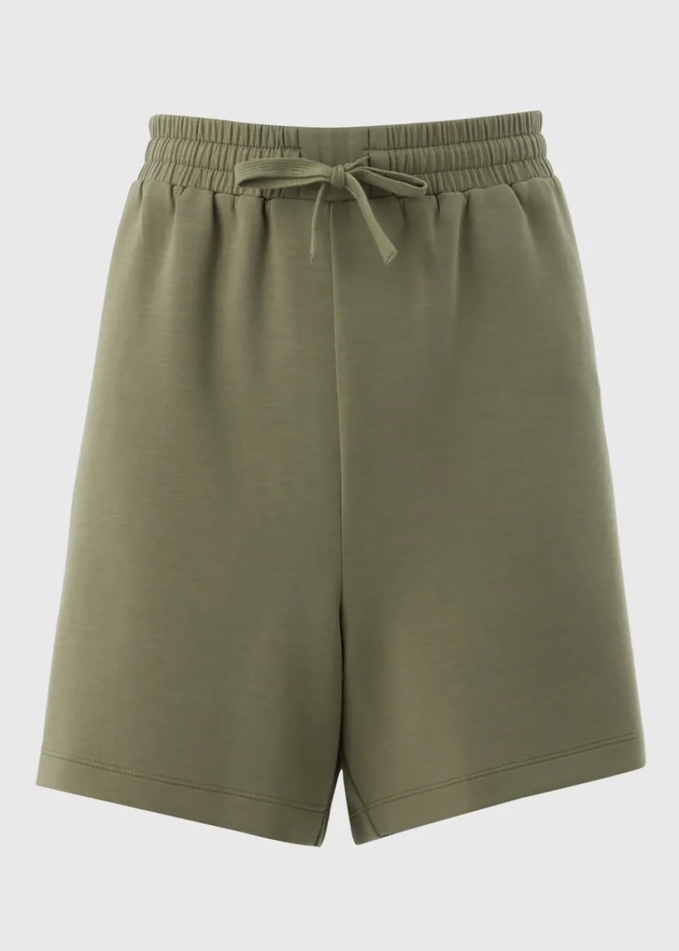 Shorts>Papaya Khaki Super Soft Co Ord Shorts