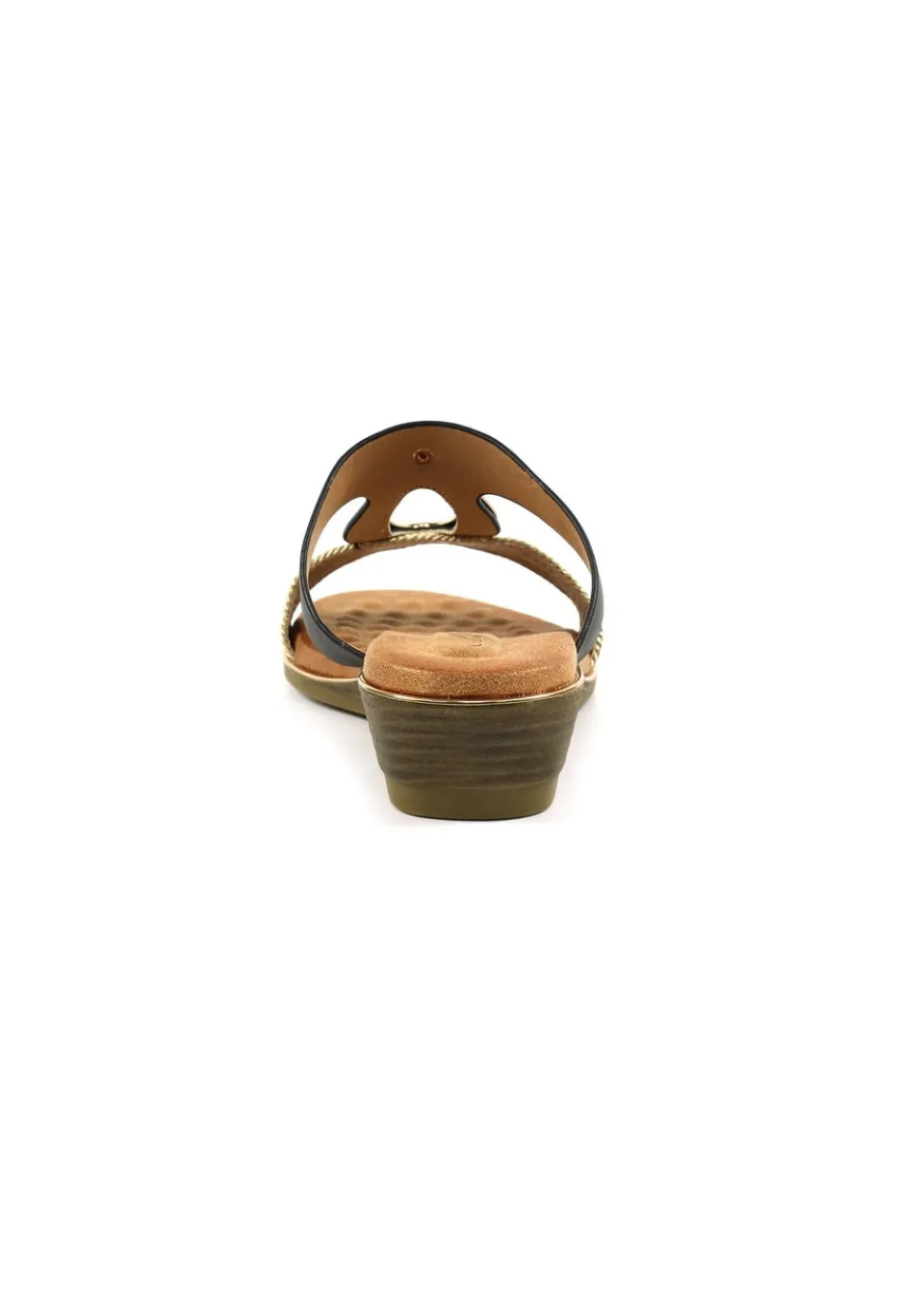 Footwear>Lunar Black Porto Sandal