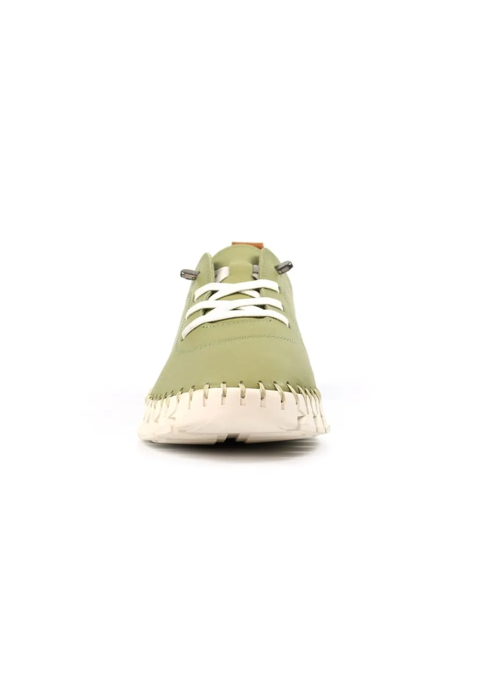 Footwear>Lunar Khaki St Austell Plimsoll