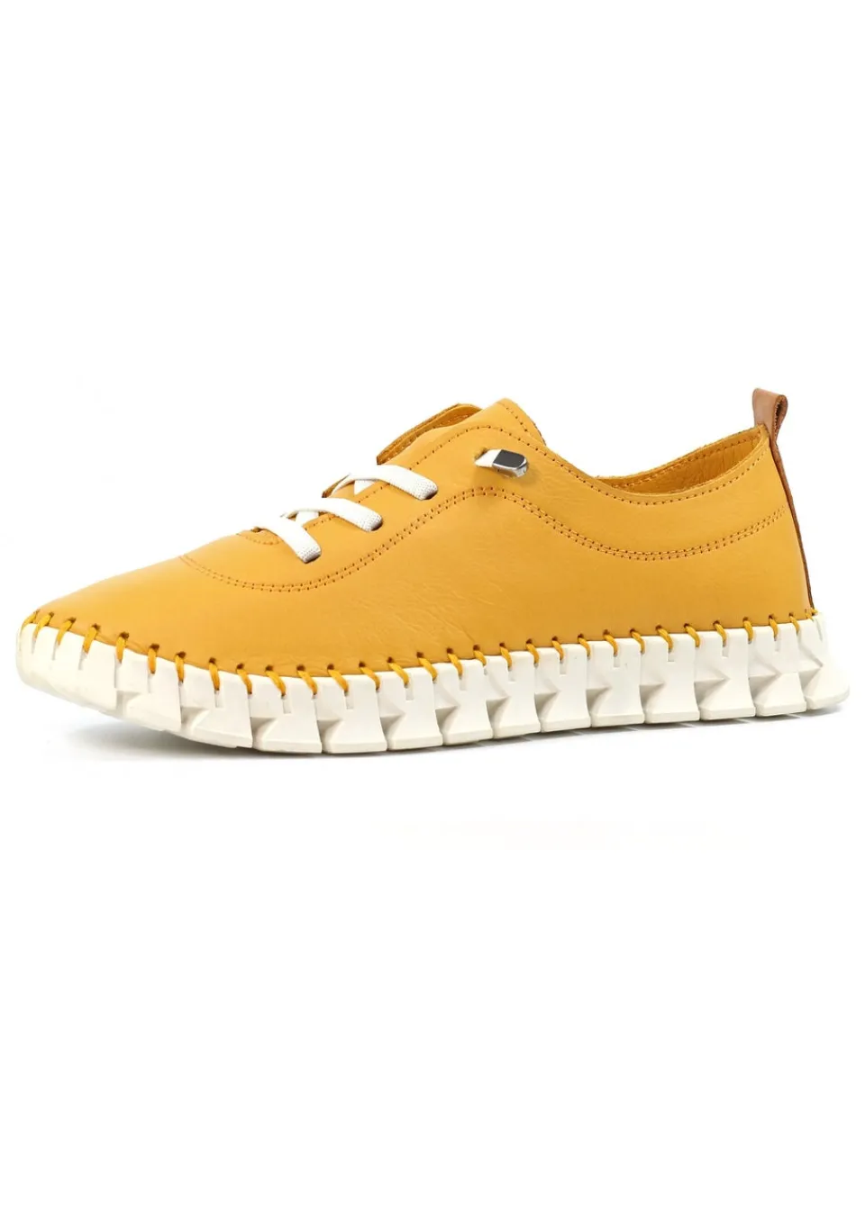 Footwear>Lunar Yellow St Austell Plimsoll