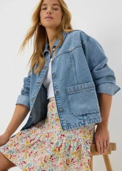 Skirts>Papaya Multicolour Floral Mini Skirt