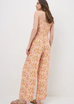 Jumpsuits & Playsuits>Papaya Multicoloured Ditsy Floral Jumpsuit