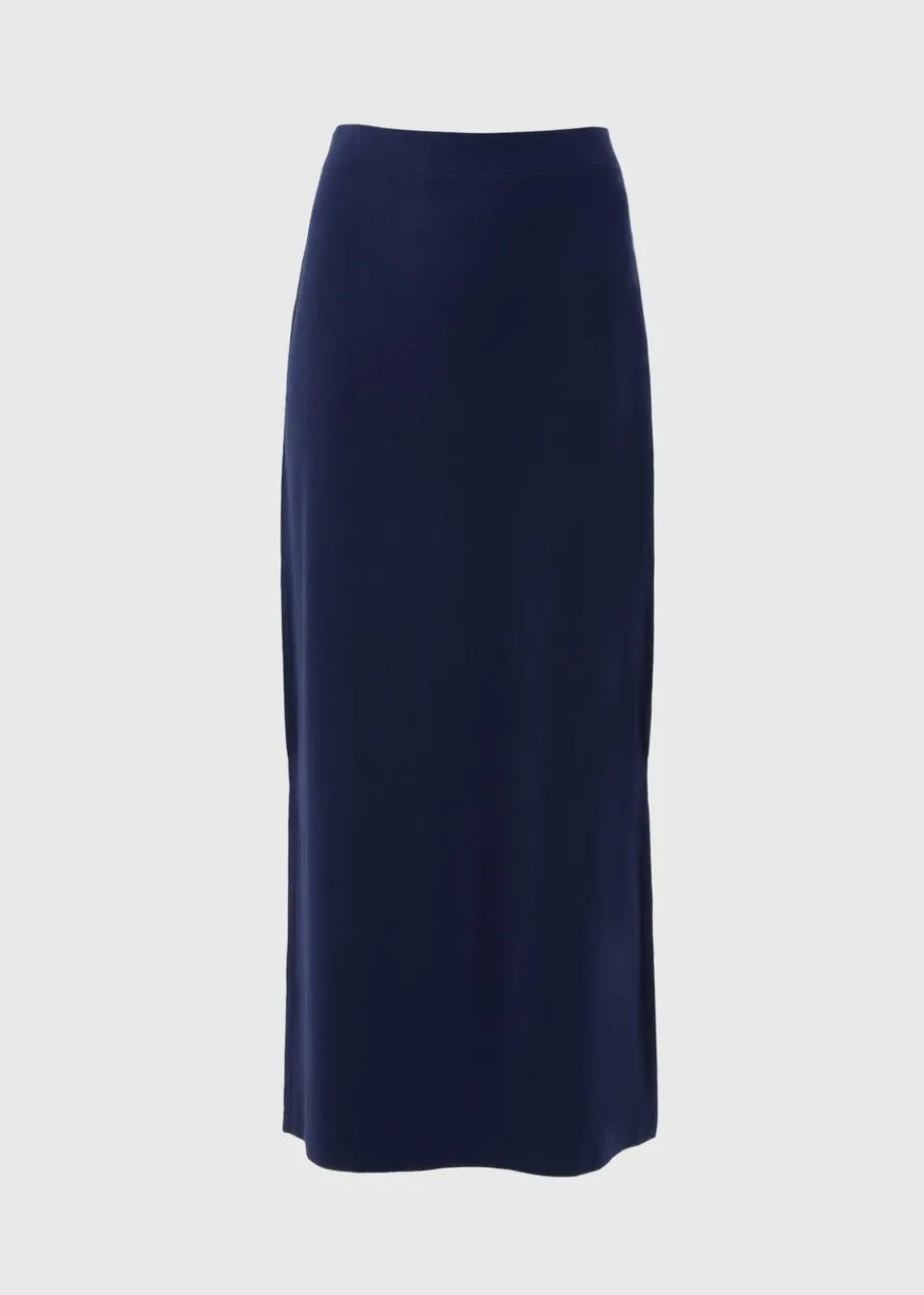 Skirts>Papaya Navy Jersey Maxi Skirt