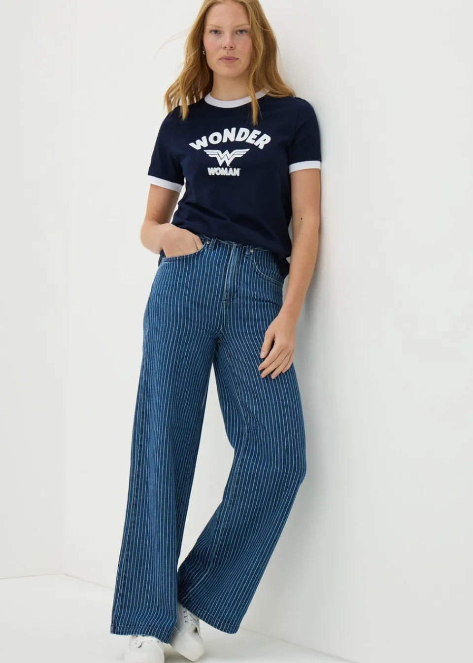 T-Shirts>DC Comics Navy Wonder Woman T-Shirt