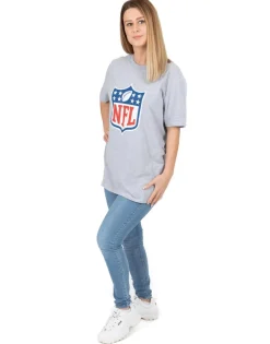 T-Shirts>NFL Grey Shield Logo Short Sleeved T-Shirt
