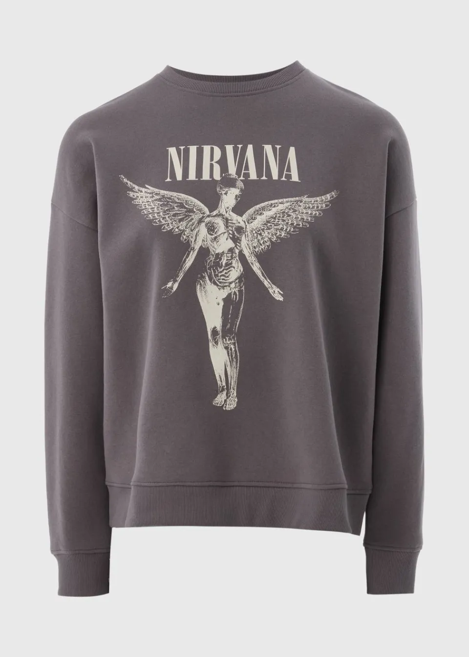 Tops>Nirvana Grey In Utero Sweatshirt