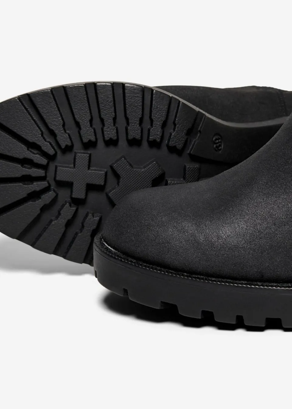 Footwear>ONLY Black Heeled Boots