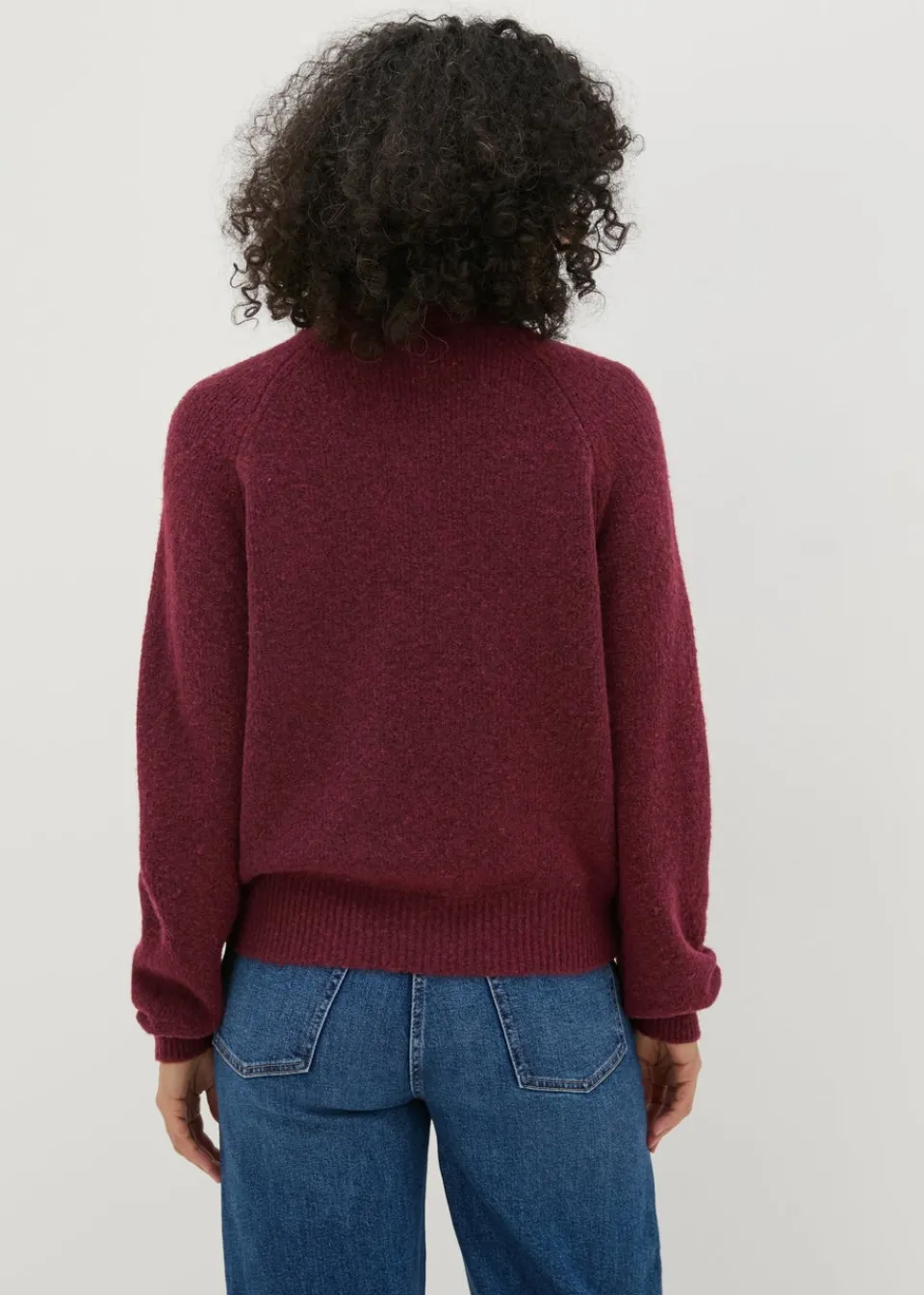 Tops>Papaya Petite Burgundy Scatter Sequin Jumper