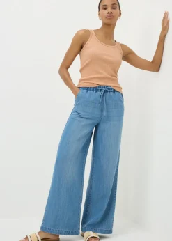 Tops>Papaya Peach Sparkle Vest Top